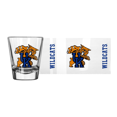 Kentucky Wildcat Logo 2oz Gameday Shot Glass