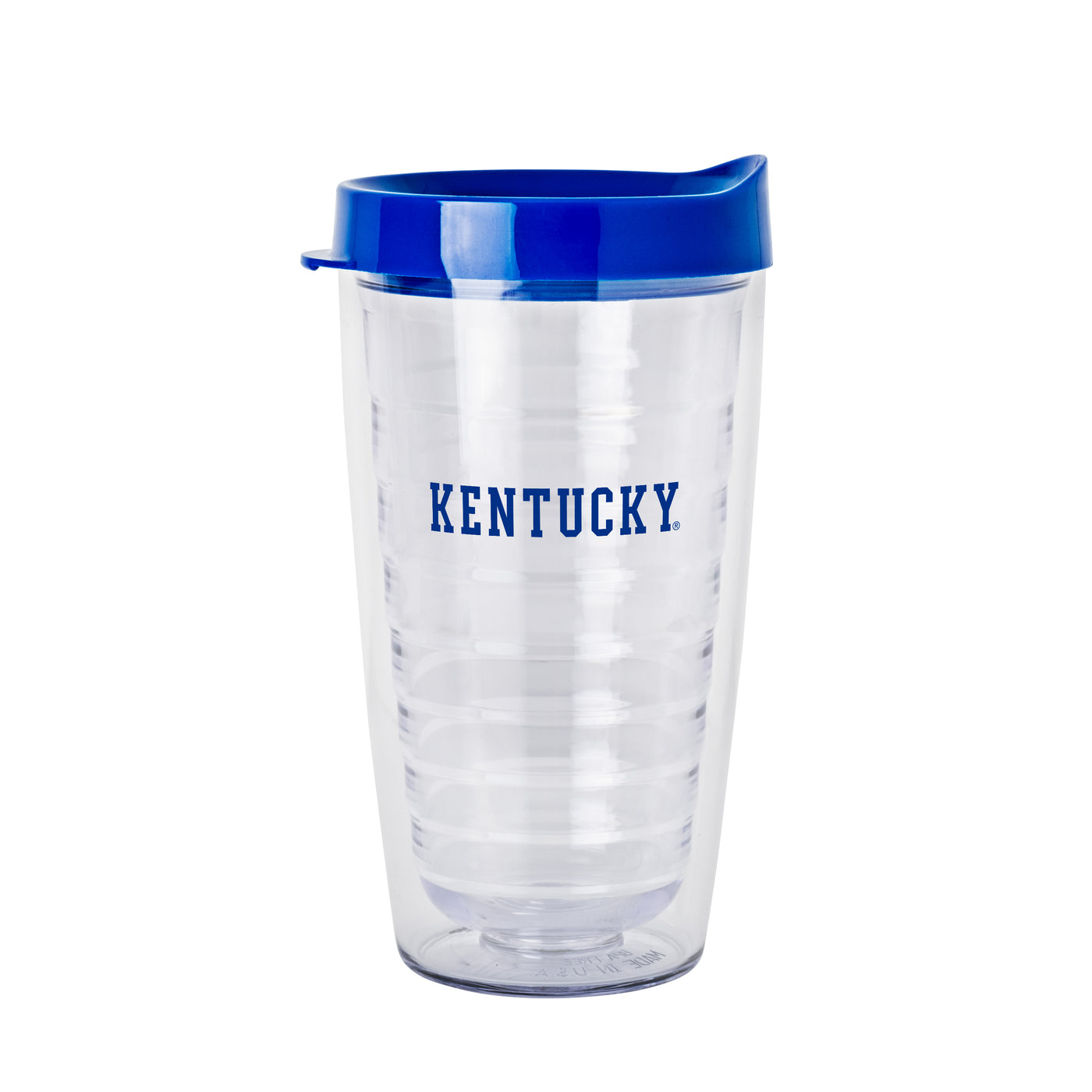 Kentucky 16oz Flipside Dbl Wall Clear Tumbler