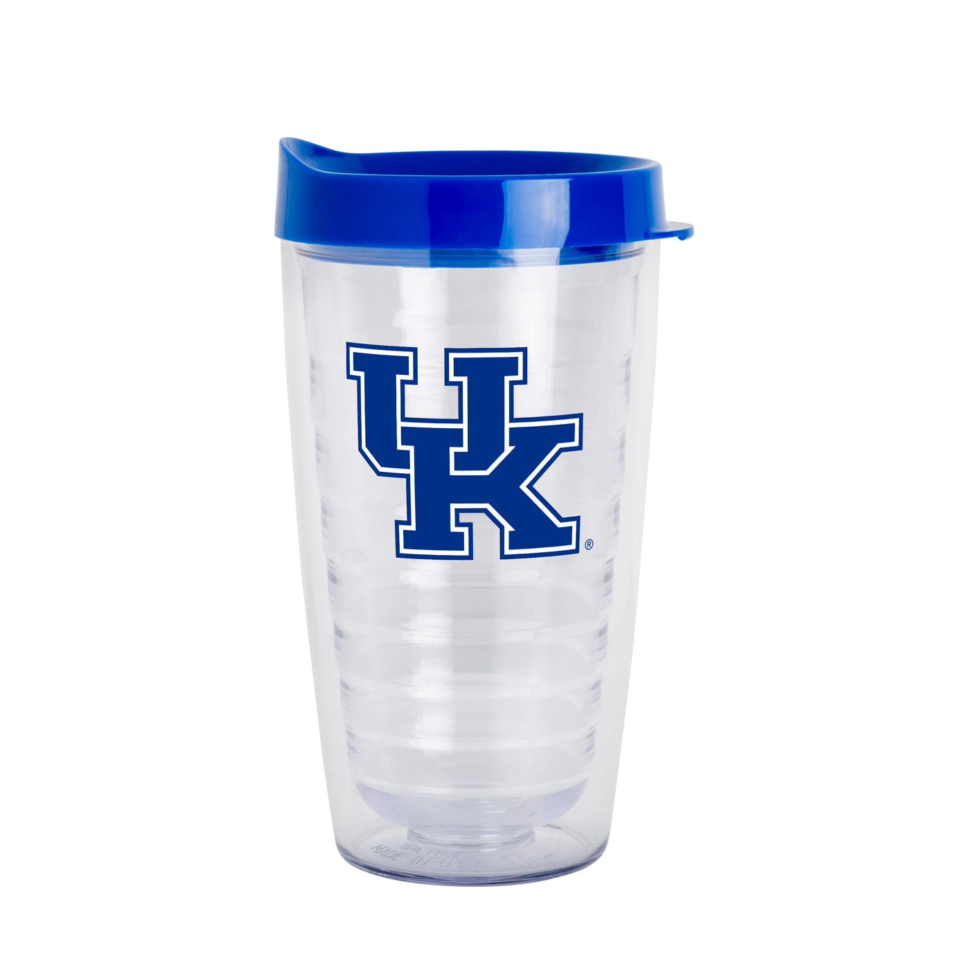 Kentucky 16oz Flipside Dbl Wall Clear Tumbler