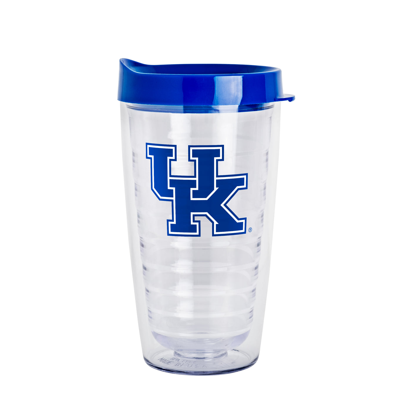 Kentucky 16oz Flipside Dbl Wall Clear Tumbler
