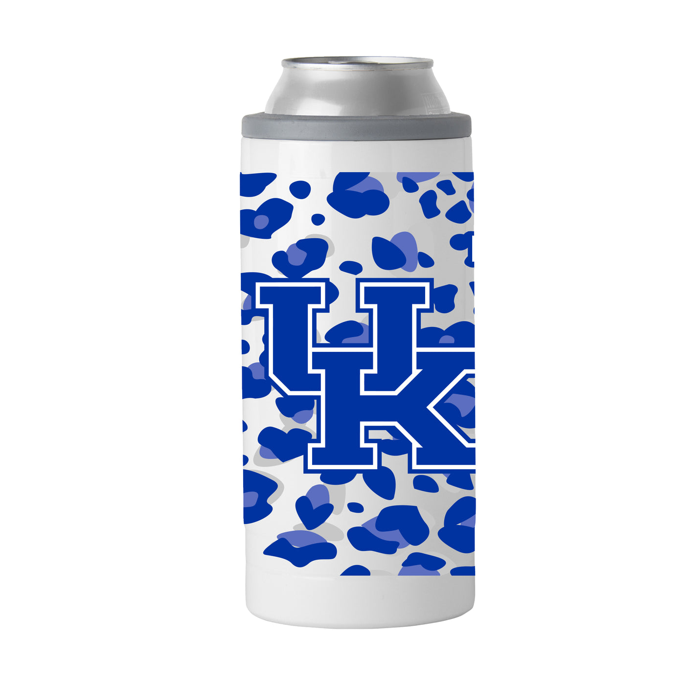 Kentucky 12oz Leopard Slim Can Coolie