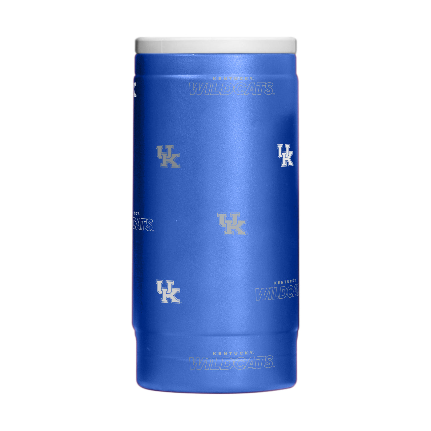 Kentucky 12oz Step And Repeat Powdercoat SlimCan Coolie