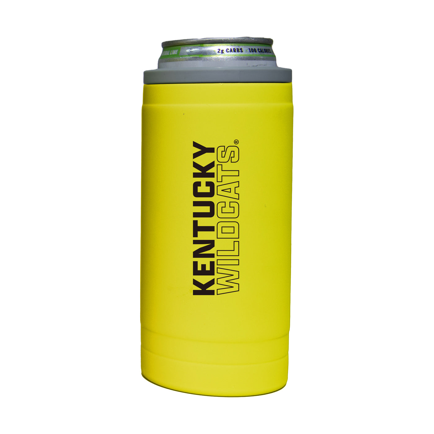 Kentucky 12oz Cru Stacked Soft Touch Slim Coolie