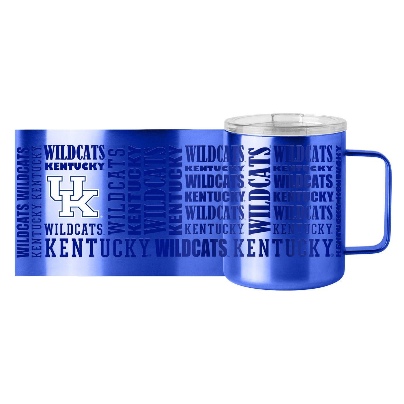 Kentucky 15oz Replay Stainless Steel Mug