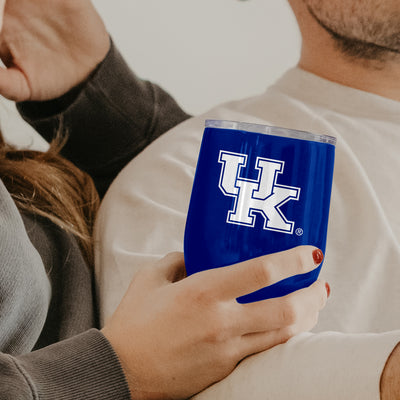 Kentucky 16oz Gameday Stainless Curved Beverage