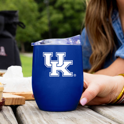 Kentucky 16oz Gameday Stainless Curved Beverage
