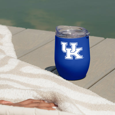 Kentucky 16oz Flipside Powder Coat Curved Beverage - Logo Brands