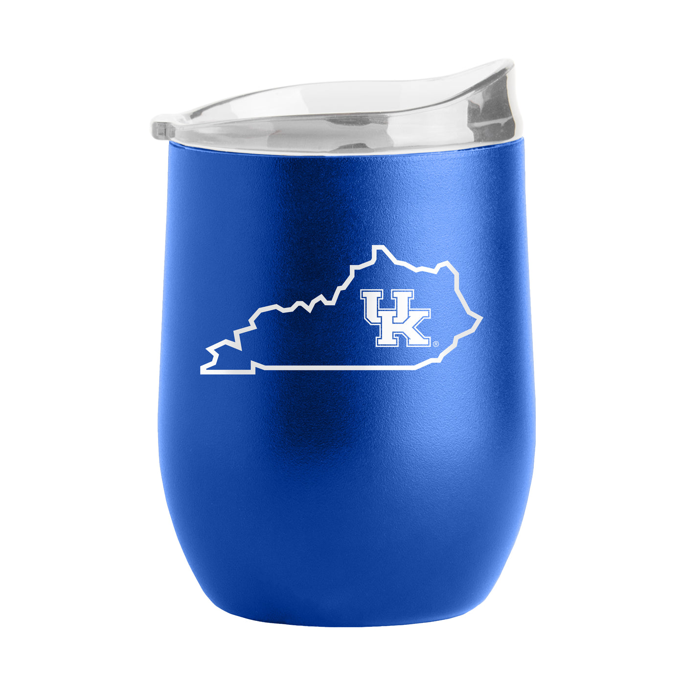 Kentucky 16oz State Outline Powder Coat Curved Beverage