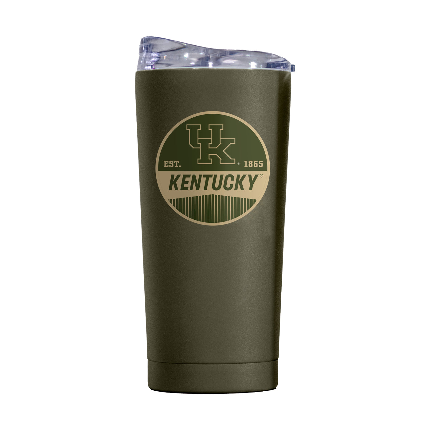 Kentucky 20oz Badge Powder Coat Tumbler - Logo Brands