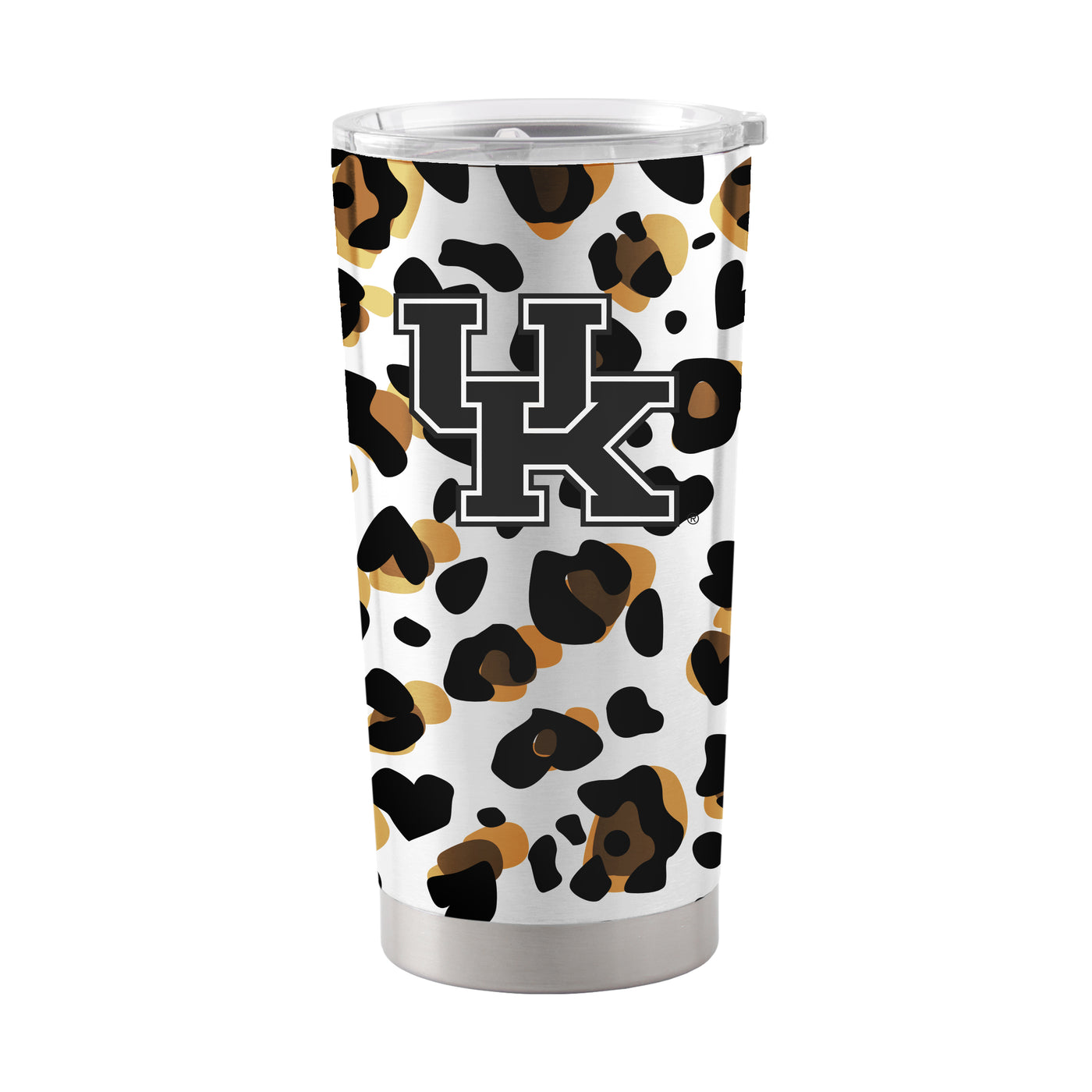 Kentucky 20oz Neutral Leopard Stainless Steel Tumbler