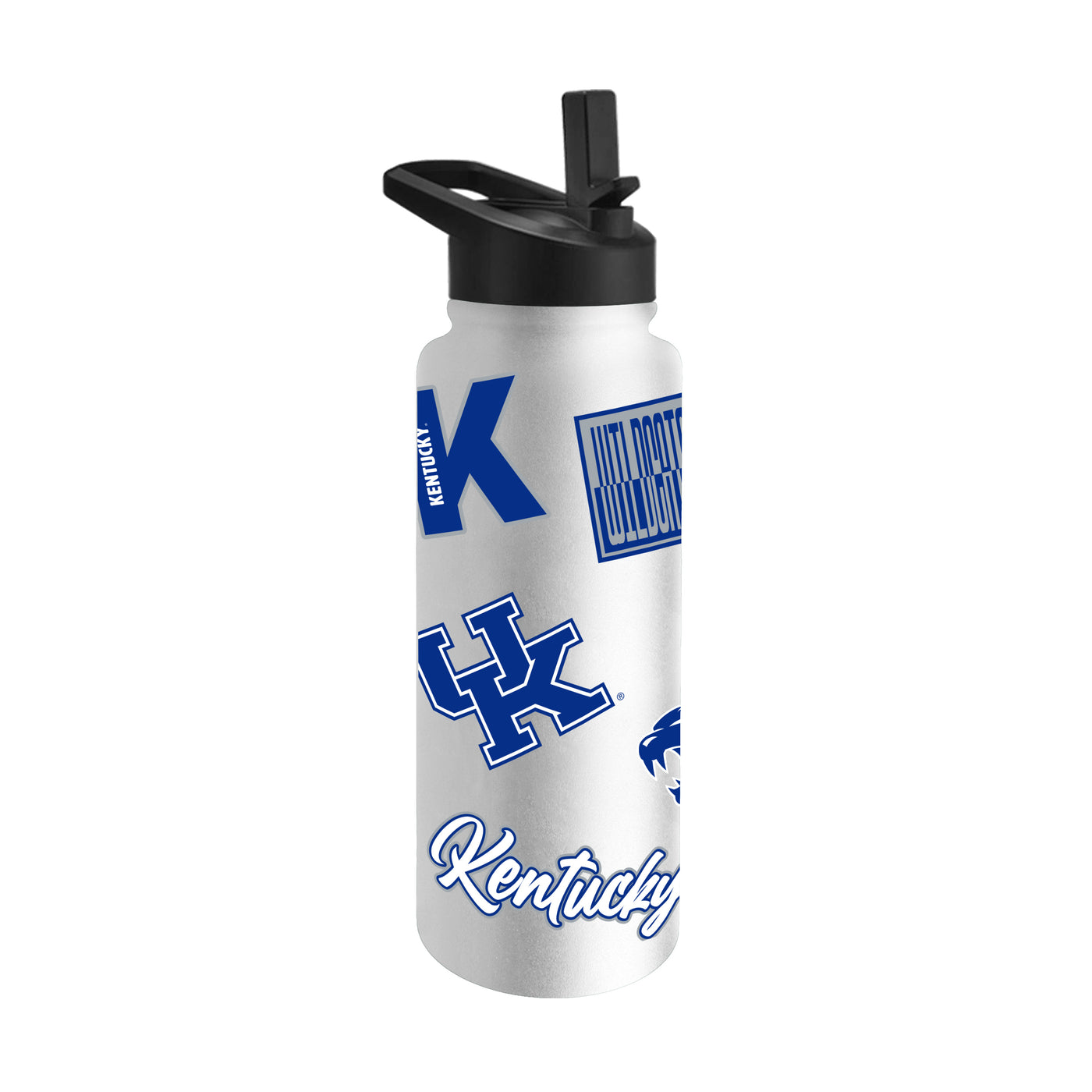 Kentucky 34oz White Dreamweave Quencher Bottle