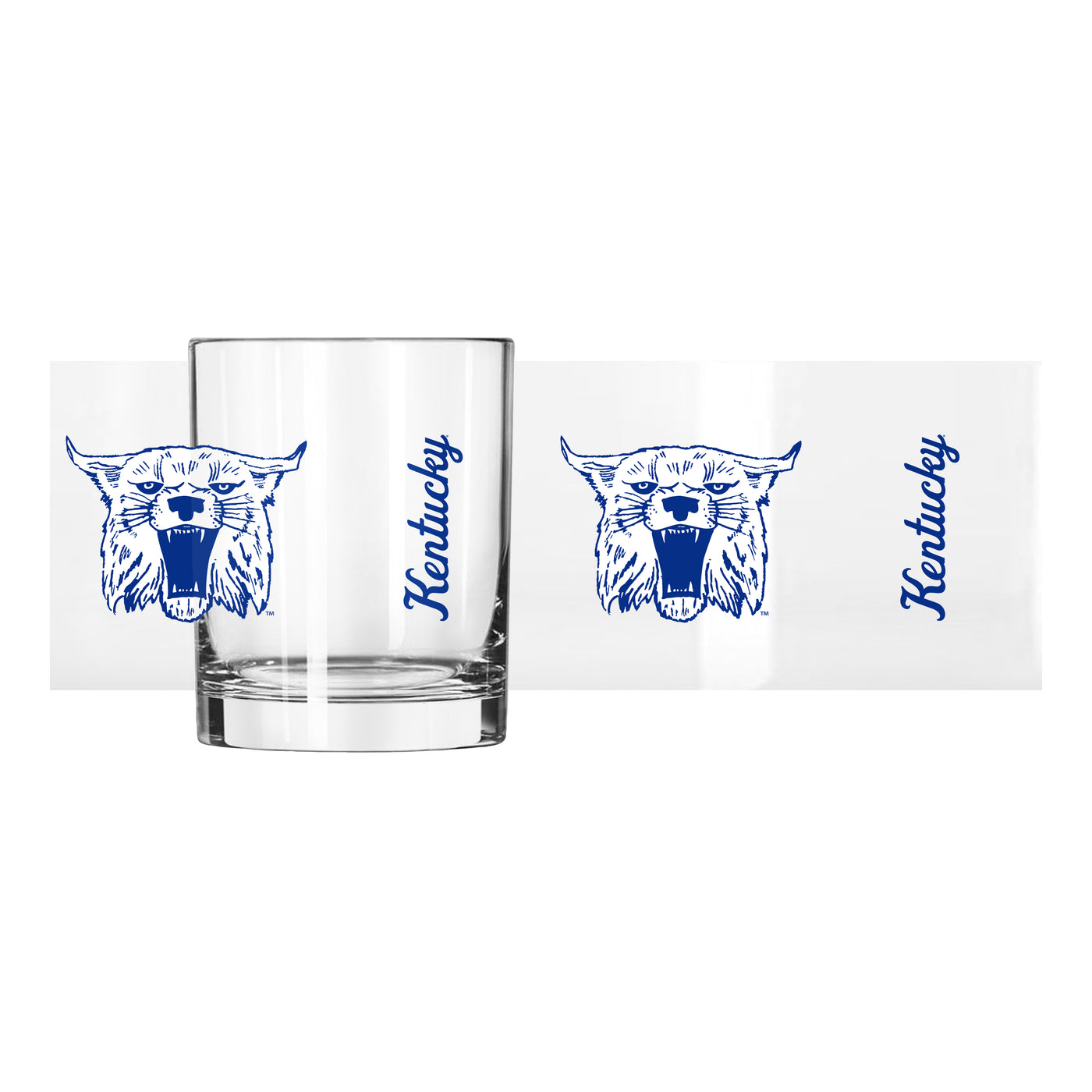 Kentucky Vault 14oz Gameday Rocks Glass