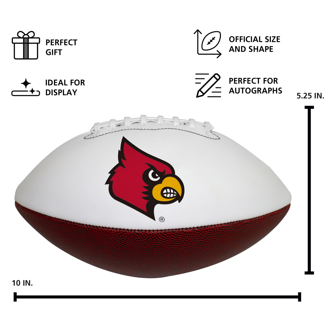 Louisville Official-Size Autograph Football