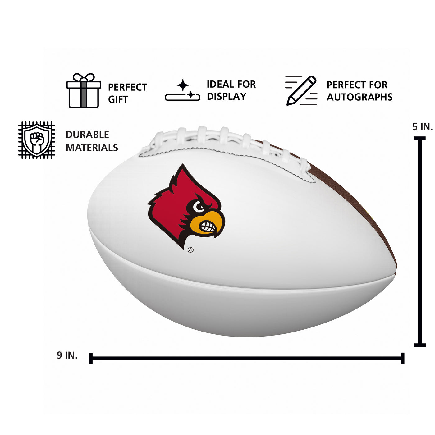 Louisville Mini Autograph Football