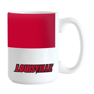 Louisville 15oz Colorblock Sublimated Mug
