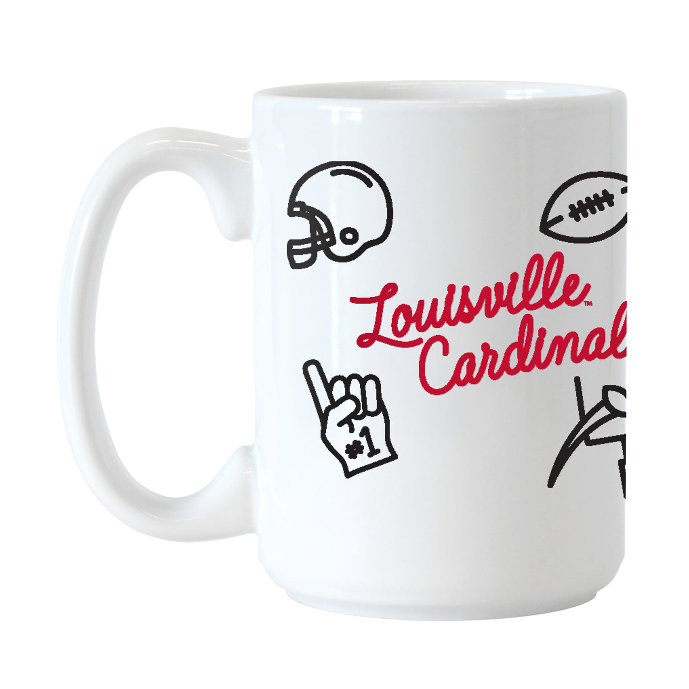 Louisville 15oz Playmaker Sublimated Mug