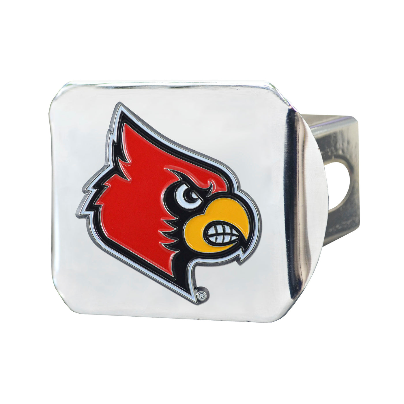University of Louisville Color on Chrome Hitch Cover
