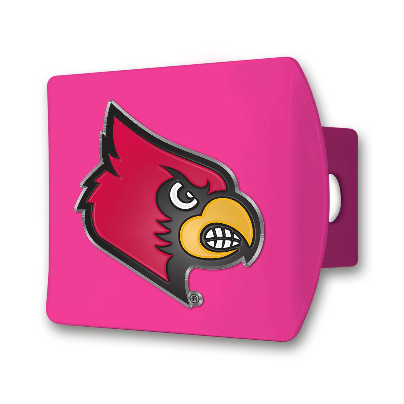 University of Louisville Color on Pink Hitch Cover