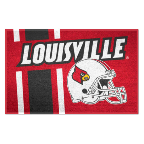 University of Louisville starter mat featuring team logo and design, ideal for game day or fan displays.