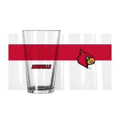 Louisville 16oz Colorblock Pint Glass