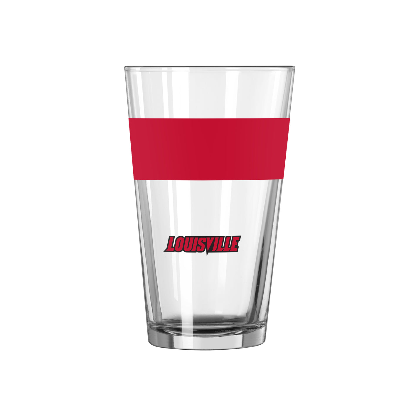 Louisville 16oz Colorblock Pint Glass