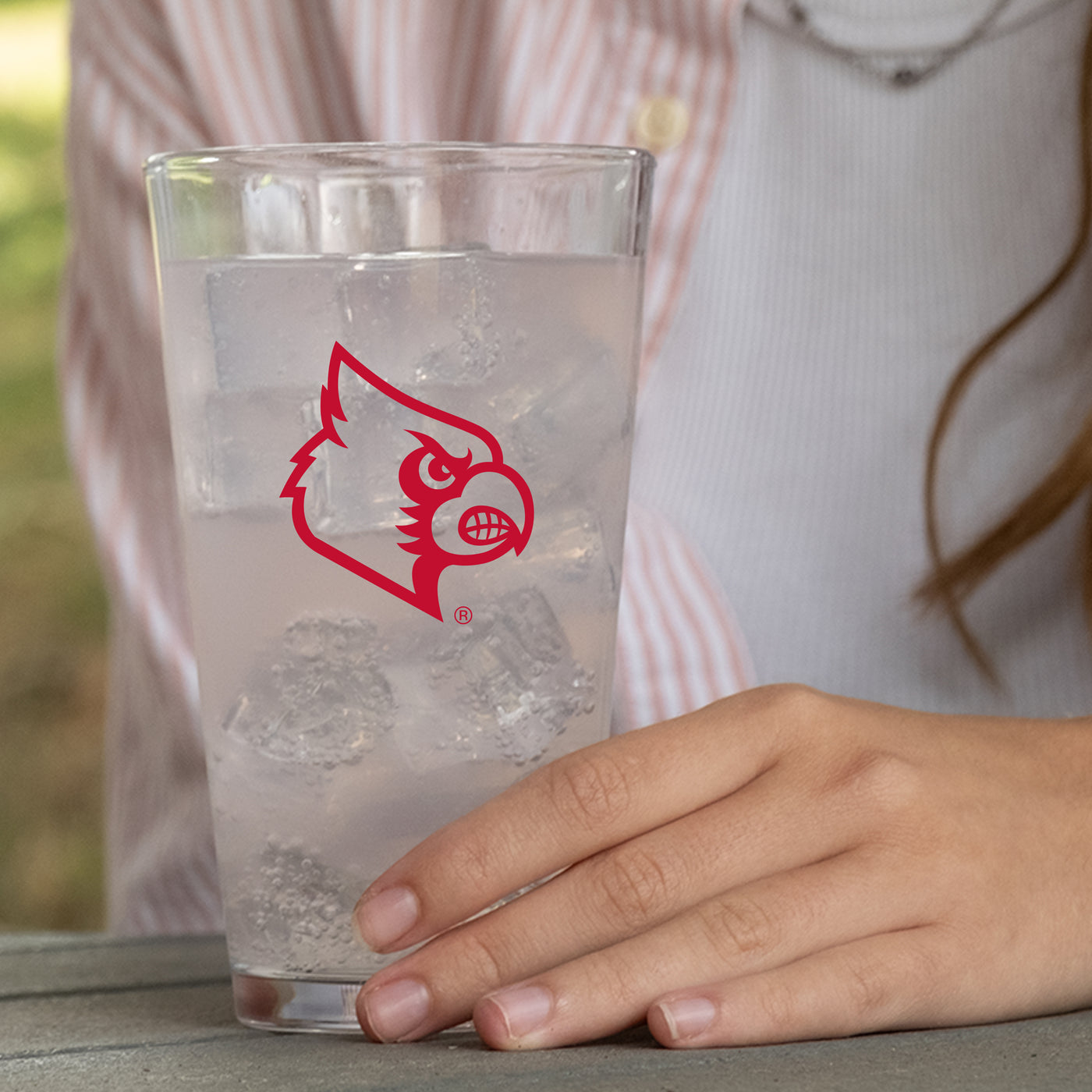 Louisville 16oz Gameday Pint Glass