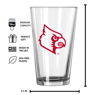 Louisville 16oz Gameday Pint Glass