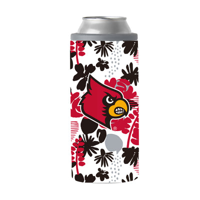 Louisville 12oz Floral Slim Can Coolie