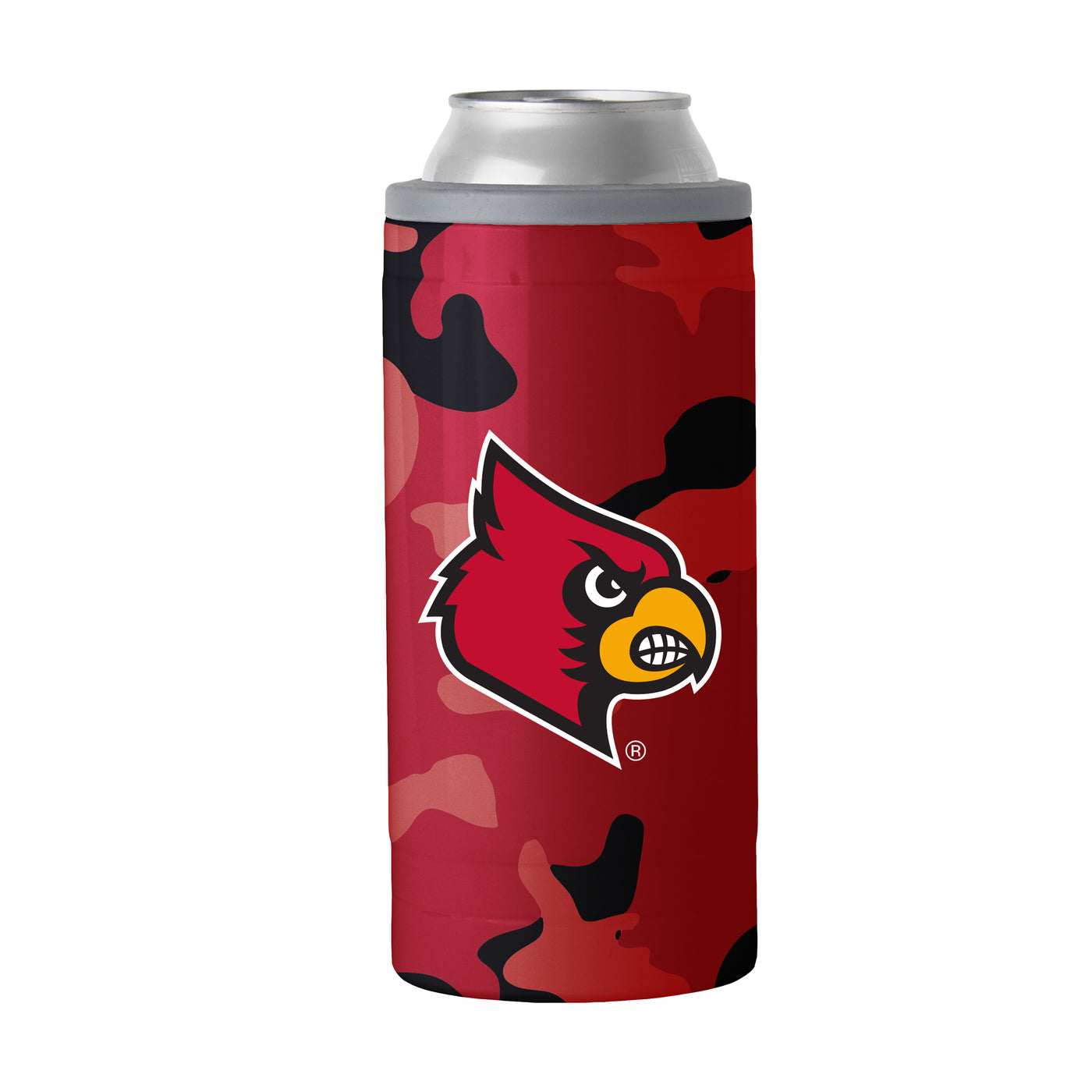 Louisville Camo Swagger 12oz Slim Can Coolie