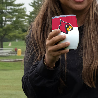 Louisville Colorblock 16oz Stainless Curved Beverage