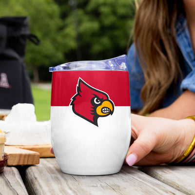 Louisville Colorblock 16oz Stainless Curved Beverage