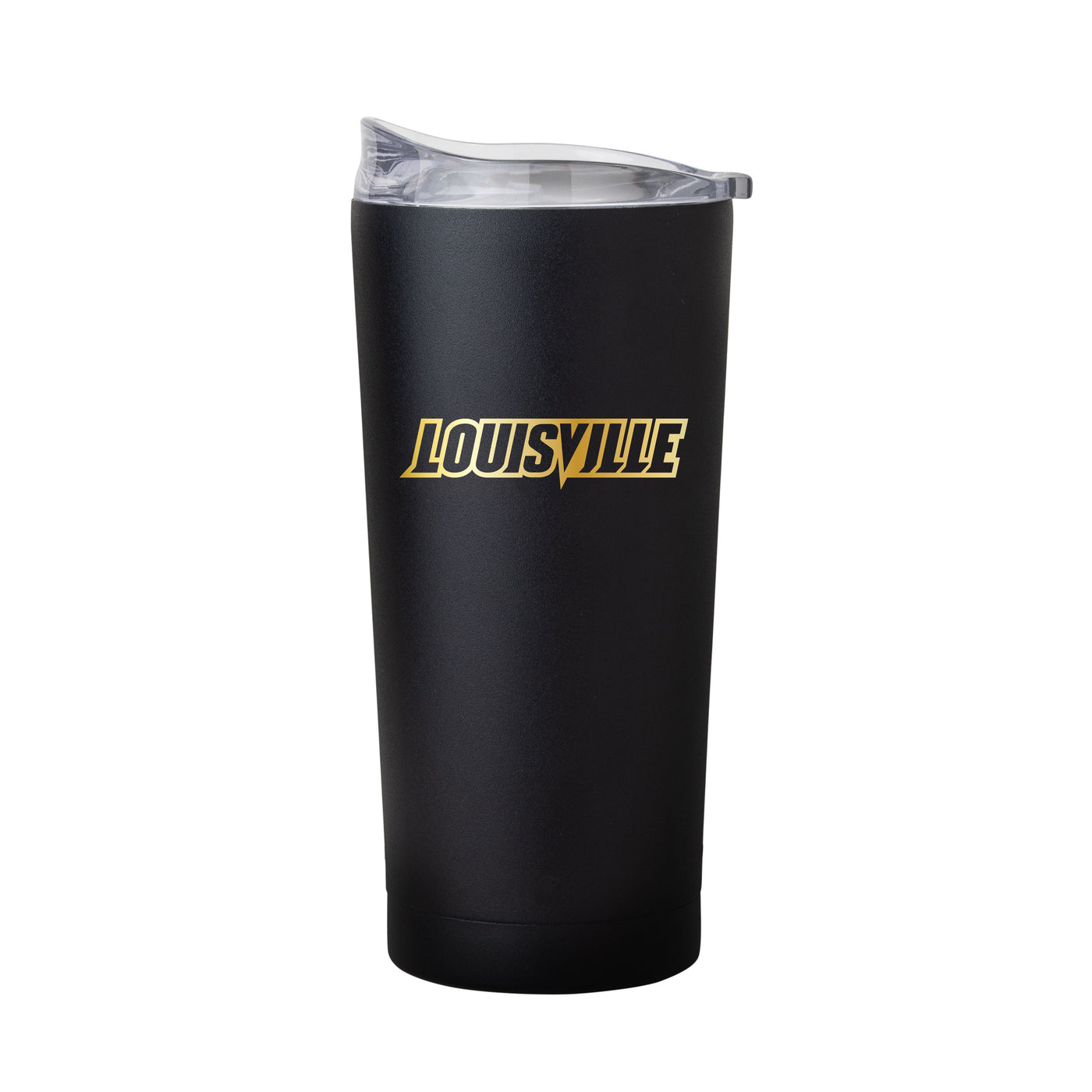 Louisville Black 20oz Foil Powder Coat Tumbler
