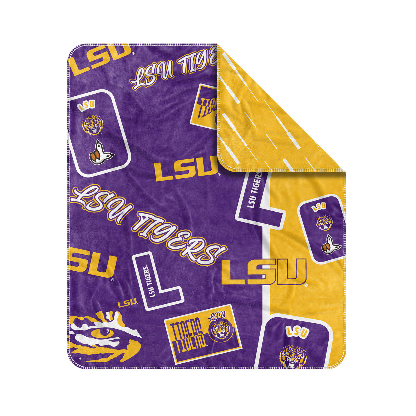 LSU Dream Weave Throw 50x60