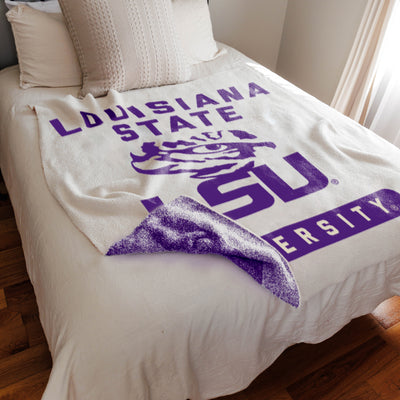 LSU Luxe Prime Dreams Throw