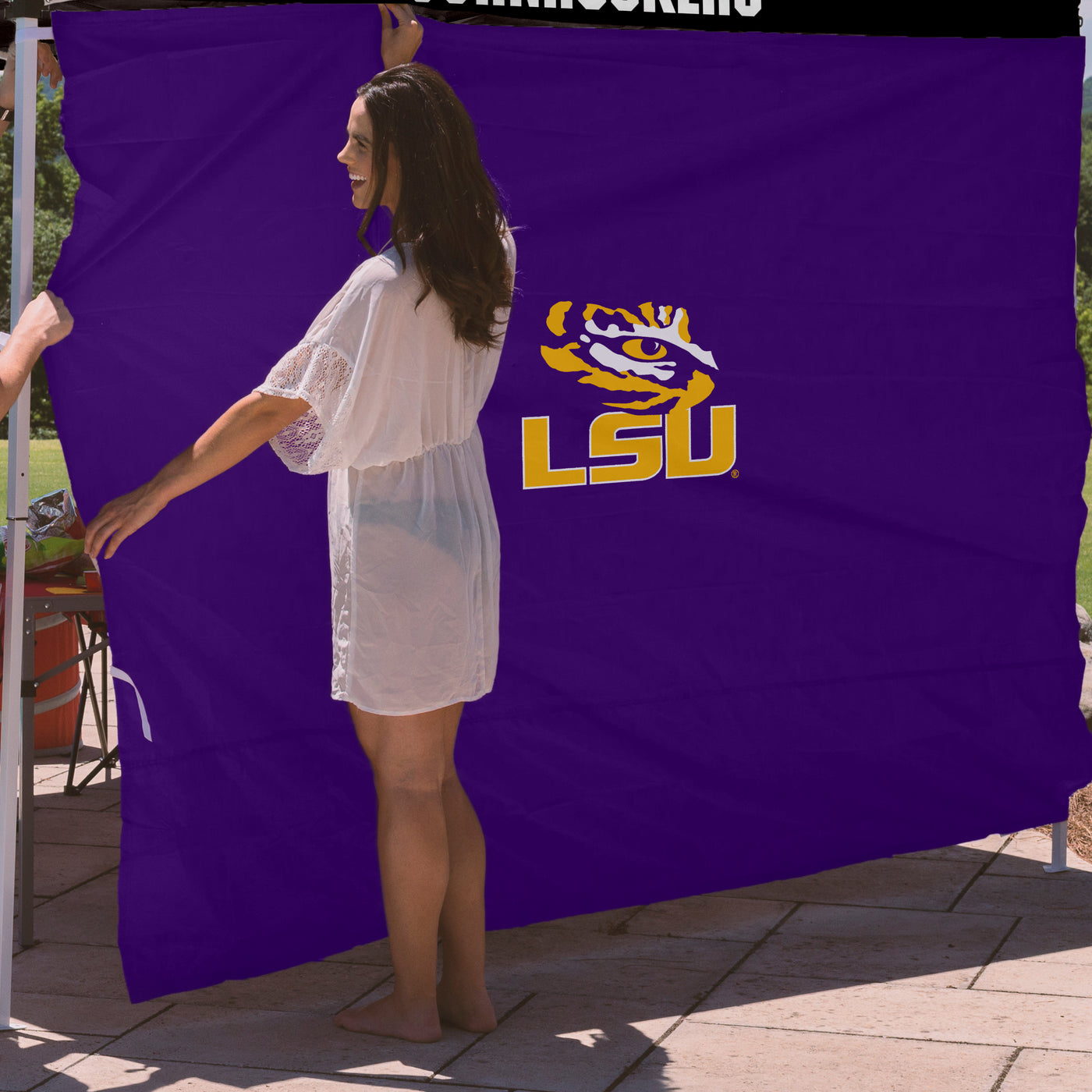 LSU Purple 9 x 9 Side Panel - Logo Brands