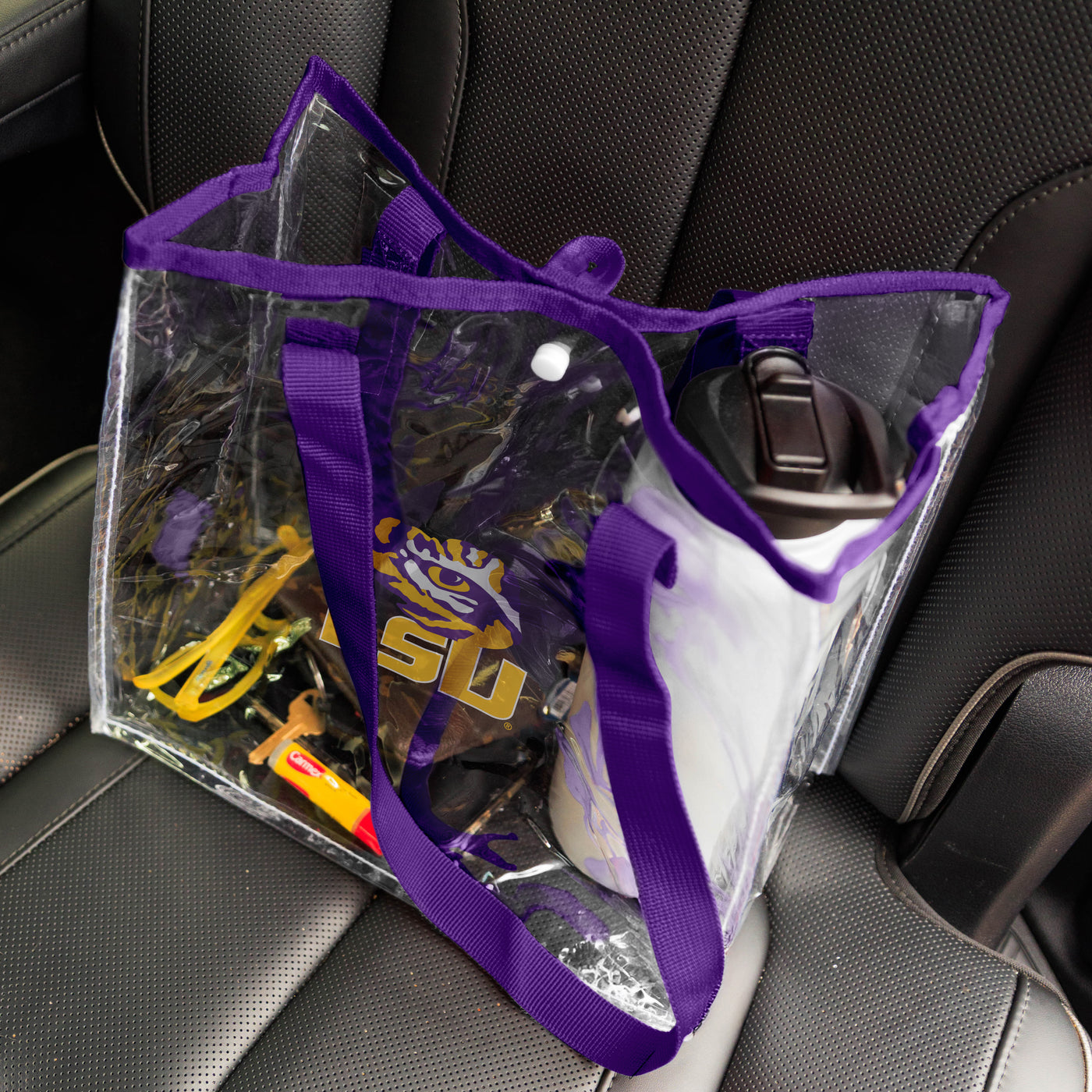 LSU Stadium Clear Tote - Logo Brands