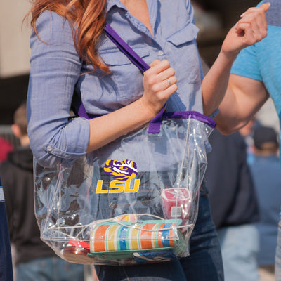 LSU Stadium Clear Tote - Logo Brands