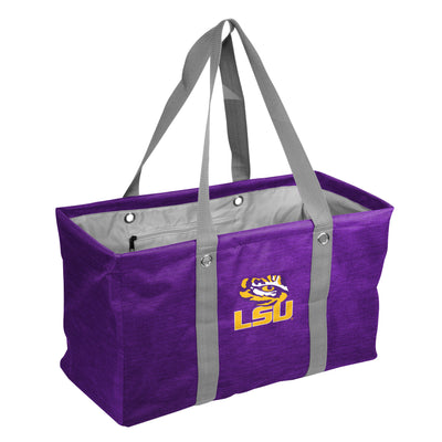 LSU Crosshatch Picnic Caddy - Logo Brands