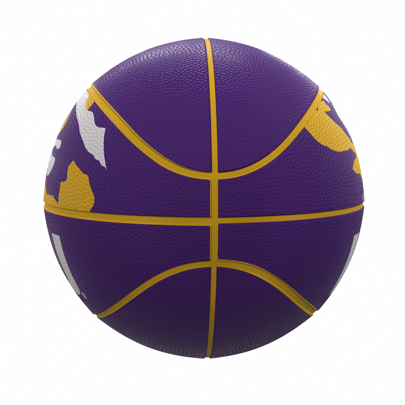 LSU Mascot Official-Size Rubber Basketball