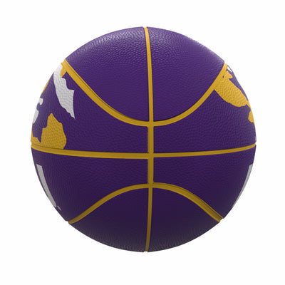 LSU Mascot Official-Size Rubber Basketball