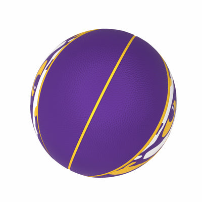 LSU Mascot Official-Size Rubber Basketball