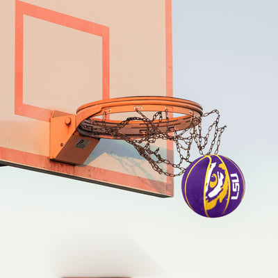 LSU Mascot Official-Size Rubber Basketball