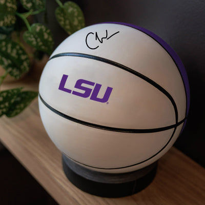 LSU Mini Size Autograph Basketball