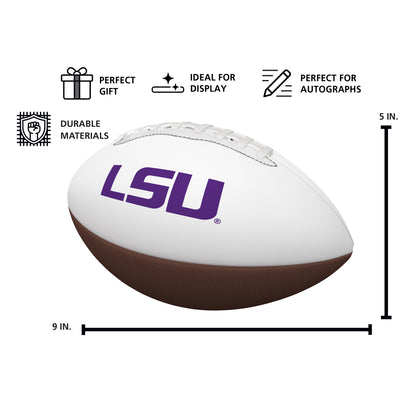 LSU Mini Autograph Football