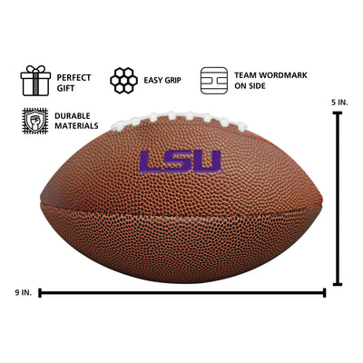 LSU Mini Size Composite Football