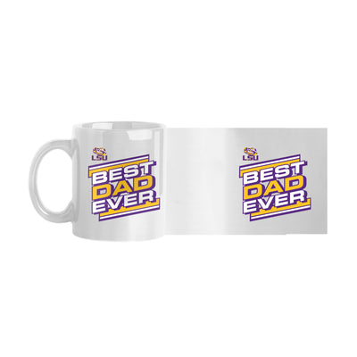 LSU 11oz Best Dad Ever Sublimated Mug