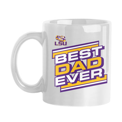 LSU 11oz Best Dad Ever Sublimated Mug