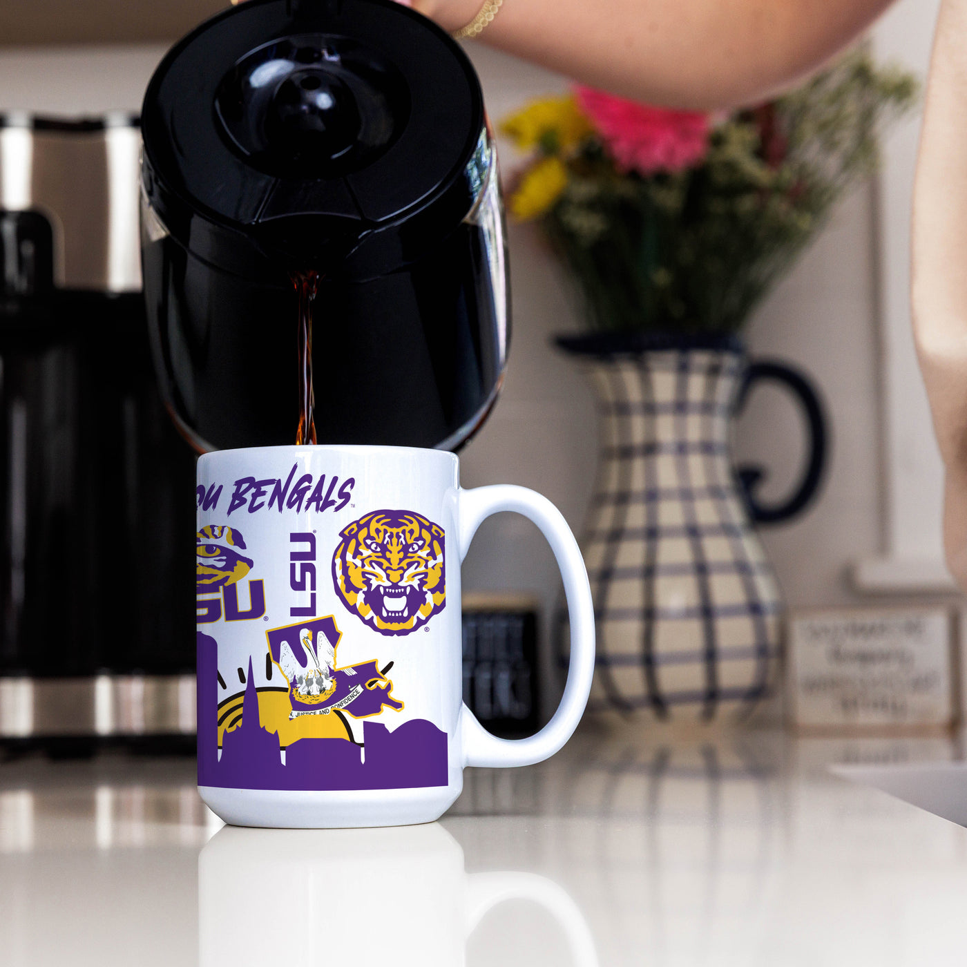 LSU 15oz Native Sublimated Mug - Logo Brands