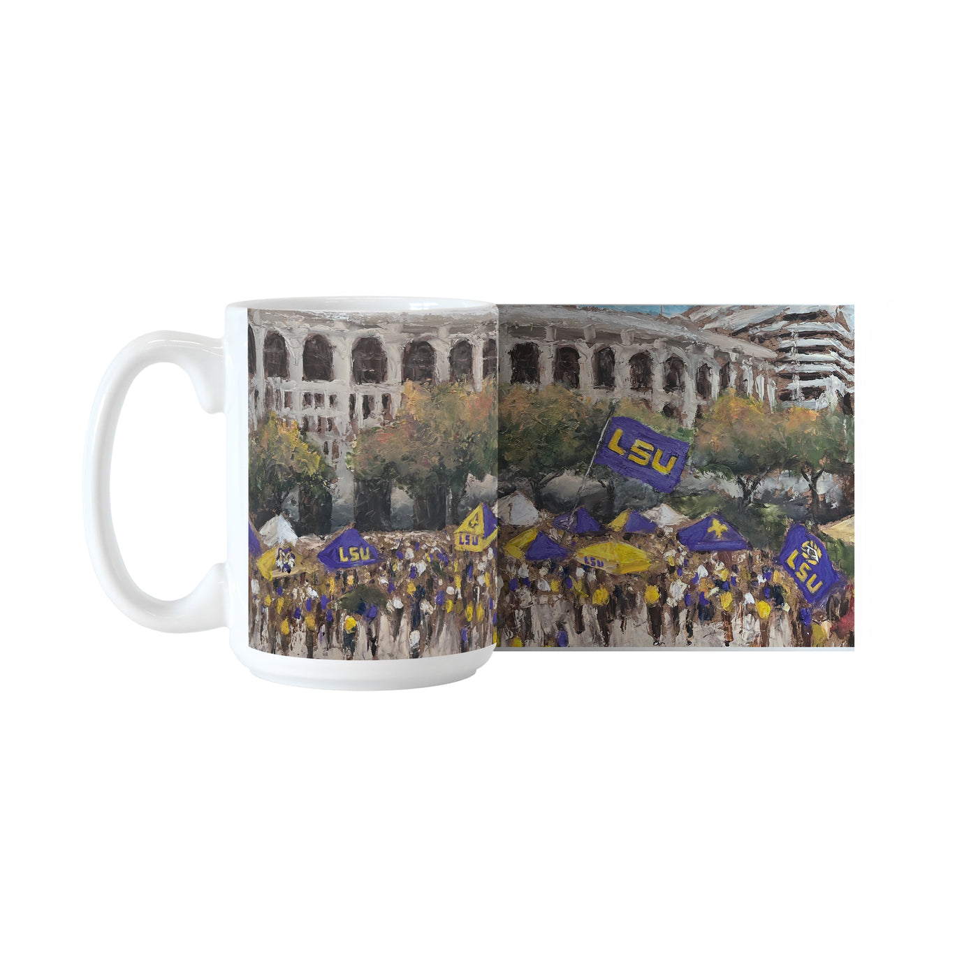 LSU 15oz Collector Sublimated Mug