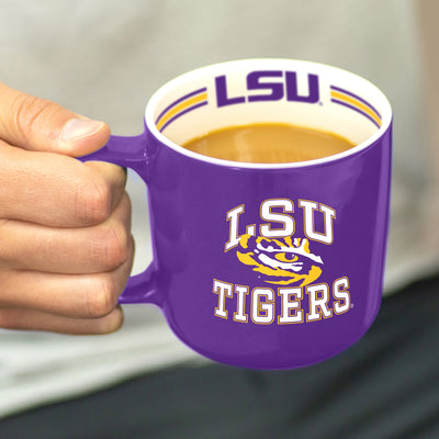 LSU 15oz Stripe Mug